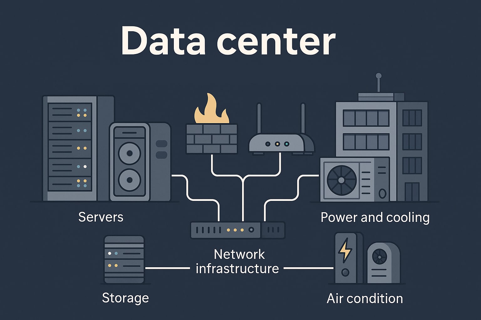 fonctionnement data center