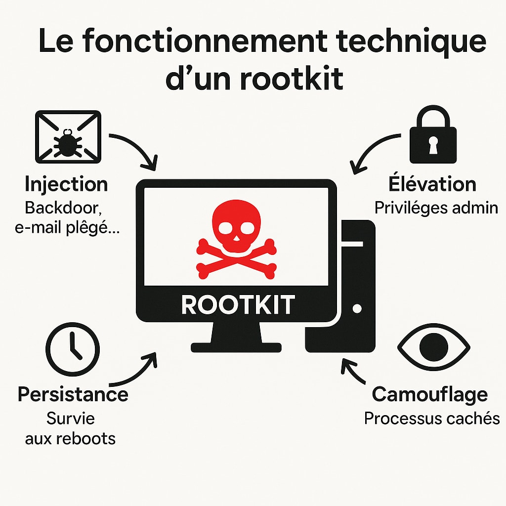 fonctionnement rootkit