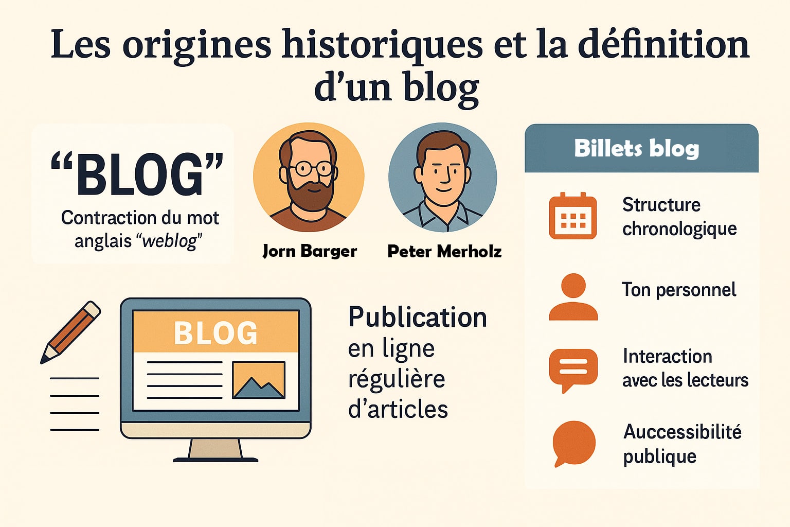 histoire et definition de blog