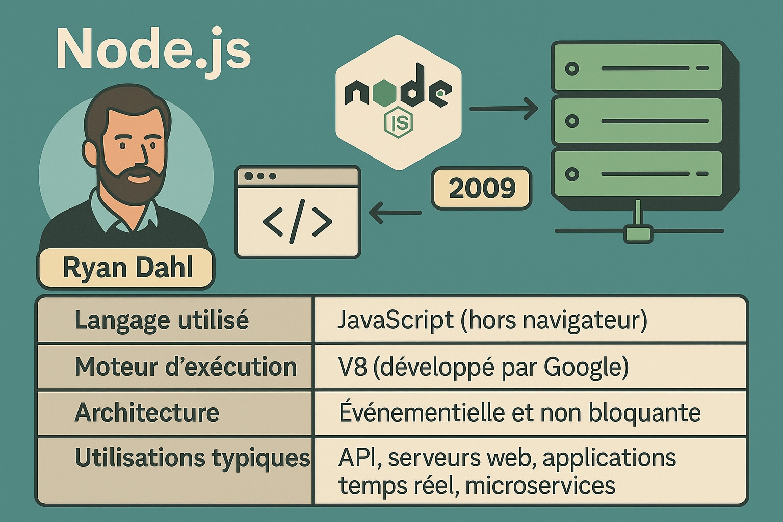 principes de node js