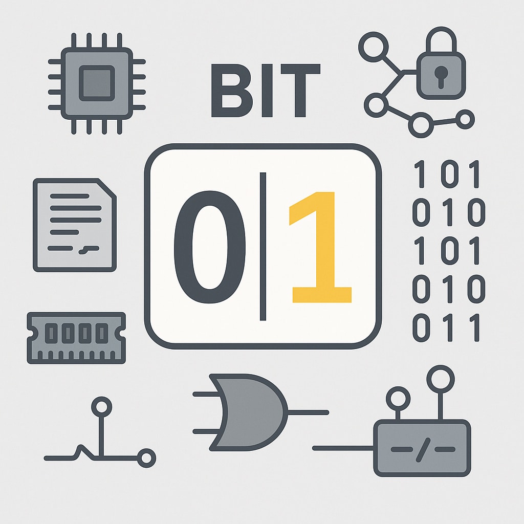 representation d'un bit en informatique