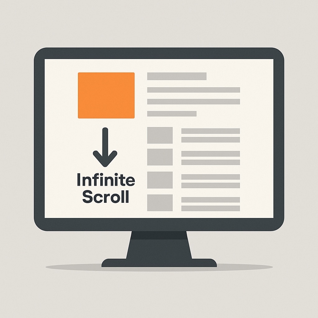 scroll infini