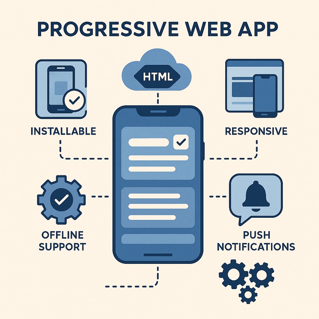 specificites progressive web app