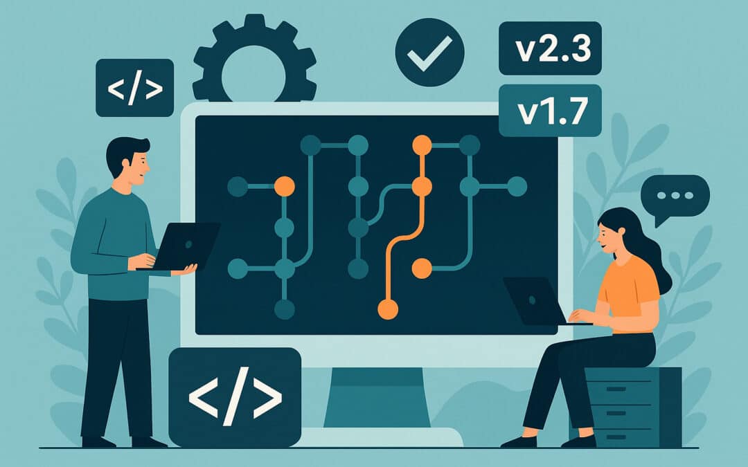 Versioning logiciel : Optimiser la gestion des évolutions d’un projet numérique
