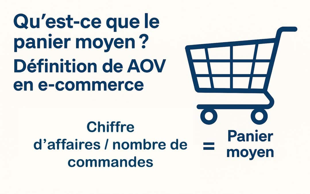 Qu’est-ce que le panier moyen ? Définition de AOV dans la vente en ligne (e-commerce)