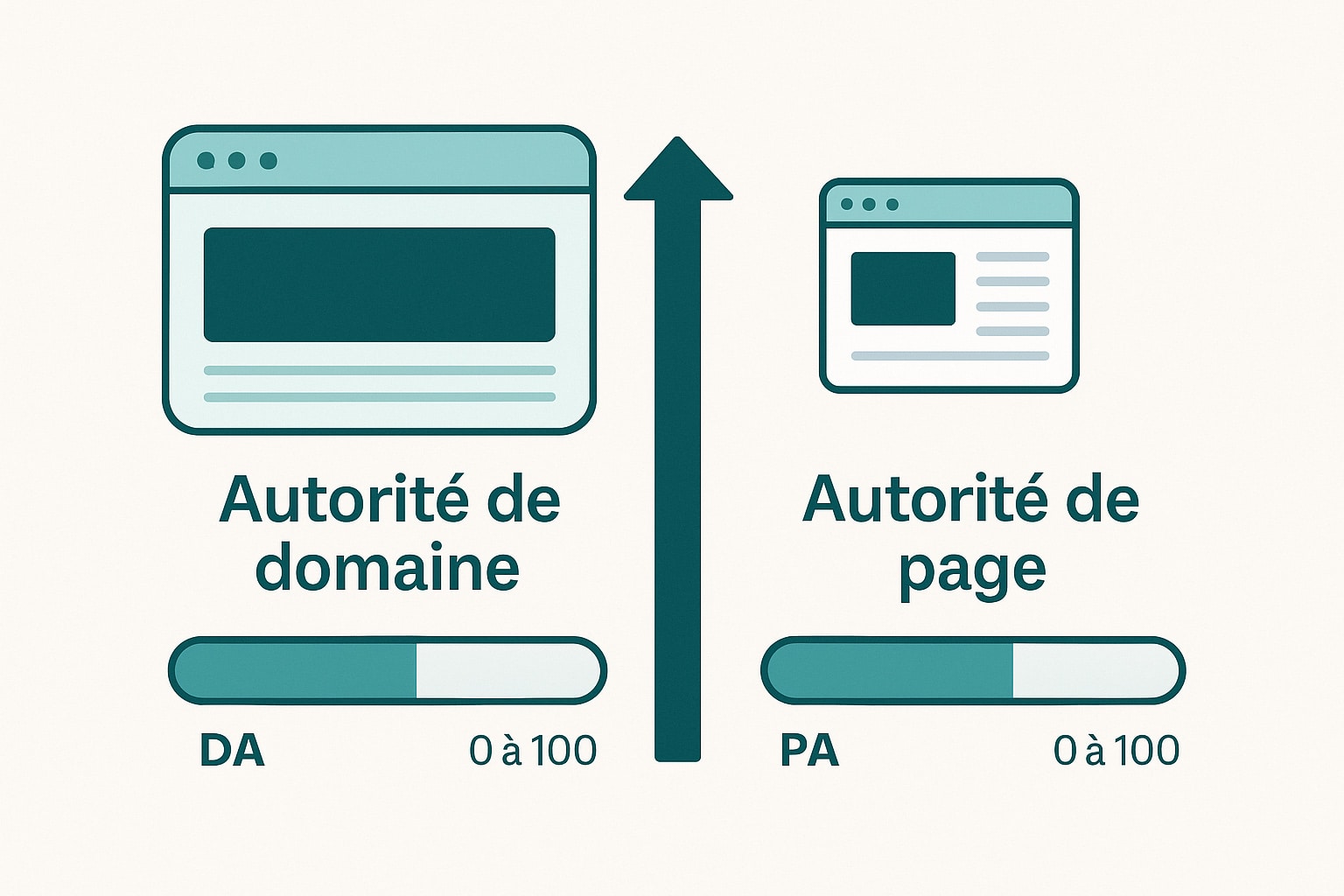 autorité de page vs autorité de domaine