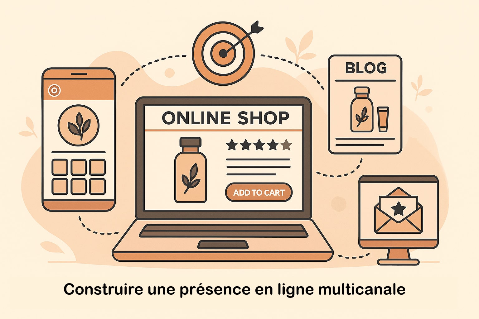 construire une presence en ligne multicanale