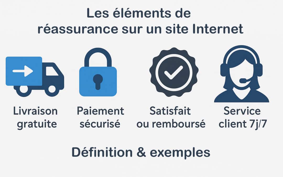 Qu’est-ce qu’un élément de réassurance sur un site Internet ? Définition