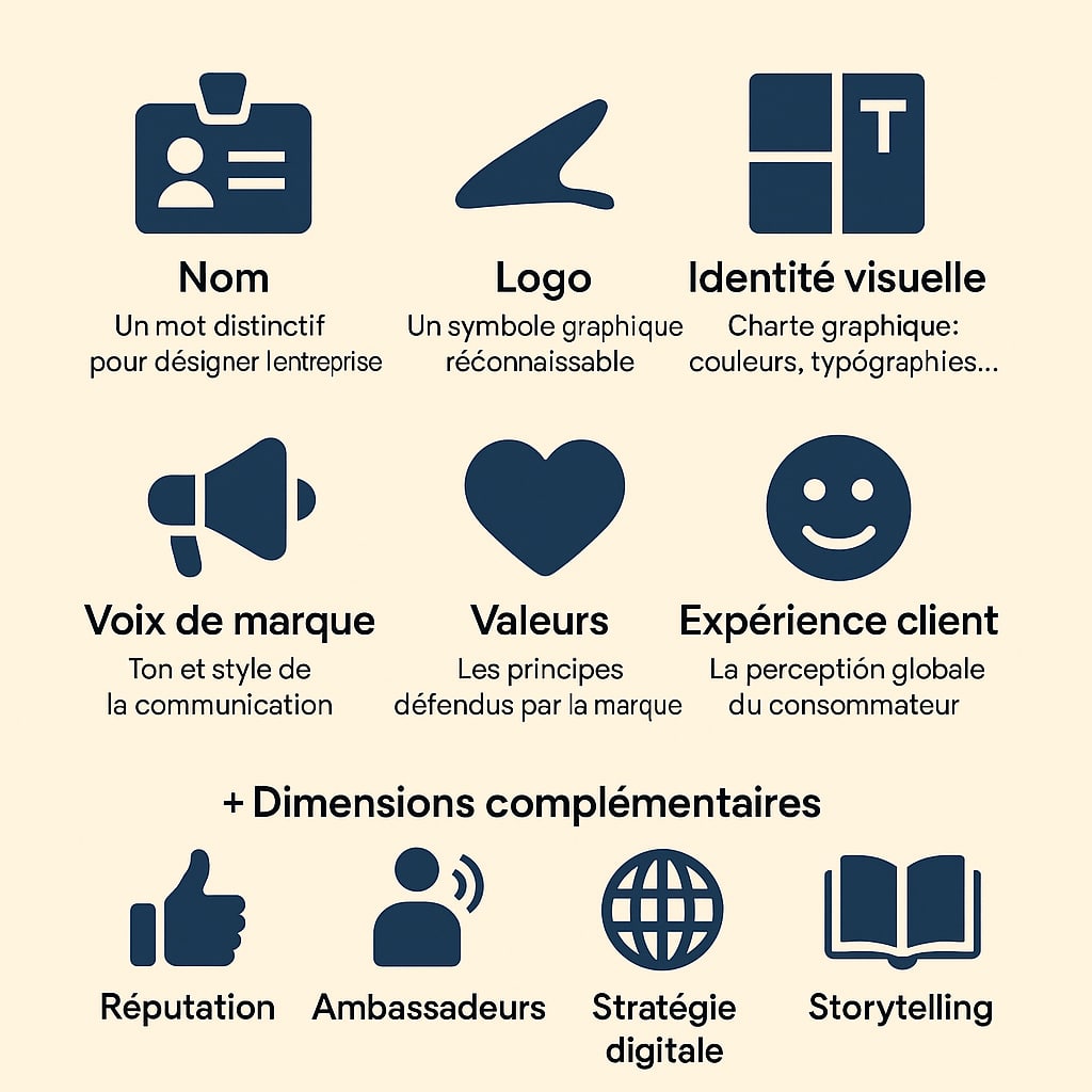 elements constitutifs marque