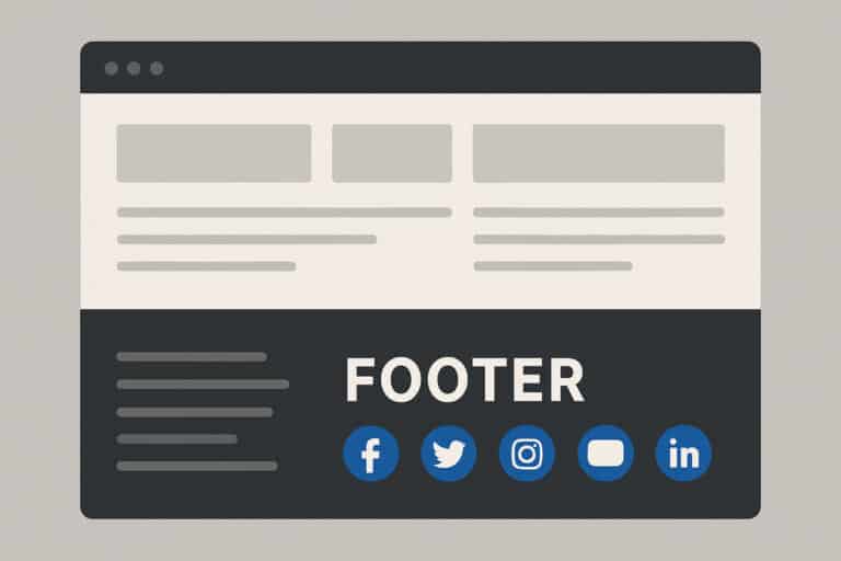 footer definition html