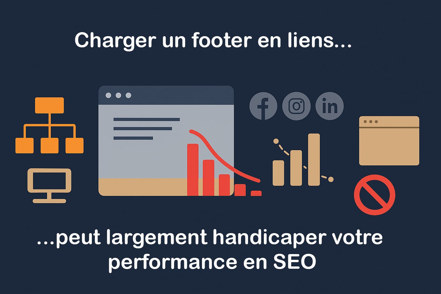 footer et seo