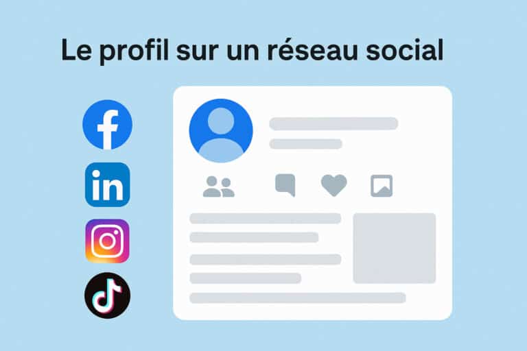 profil reseau social