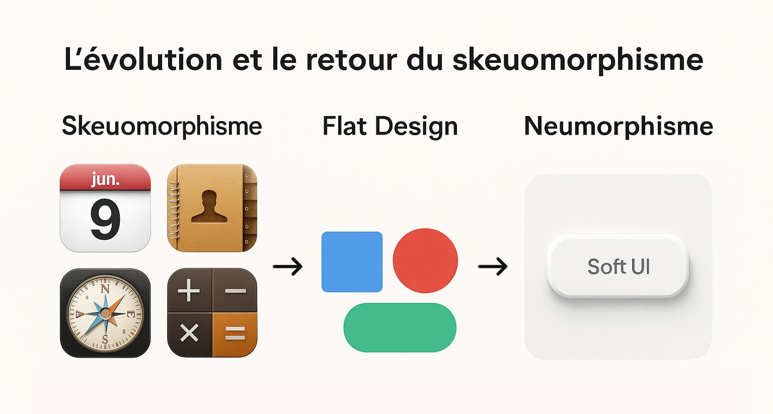 retour du skeuomorphisme