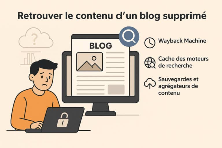 retrouver blog supprimé