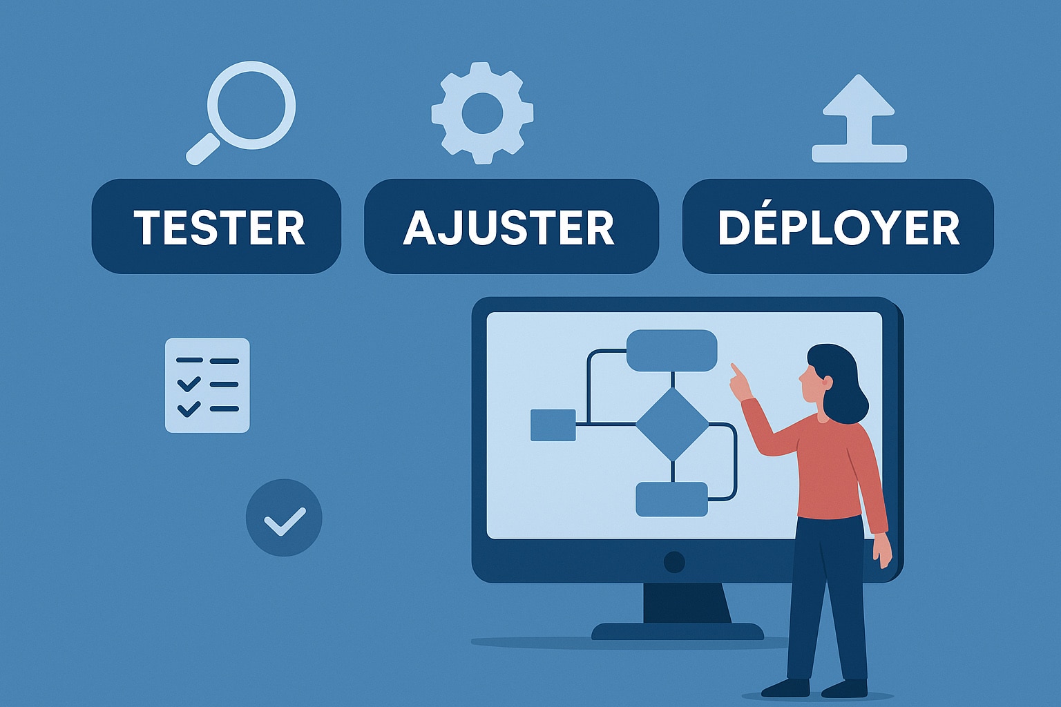 tester et ajuster workflow