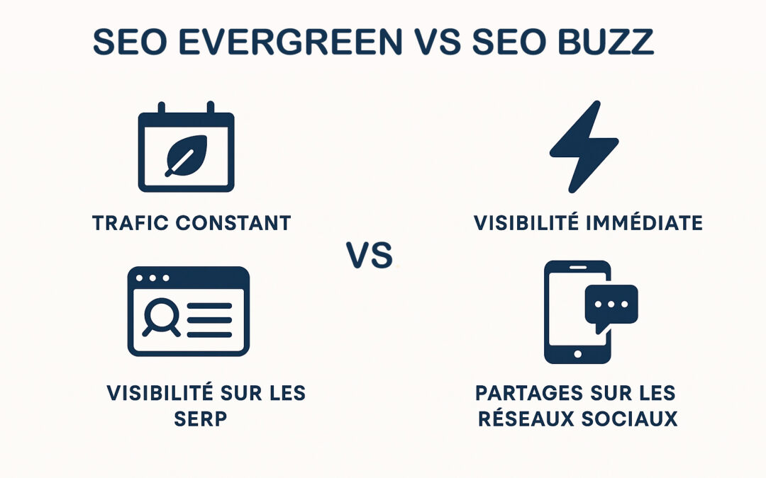 SEO evergreen vs SEO buzz : Que choisir en référencement naturel ?