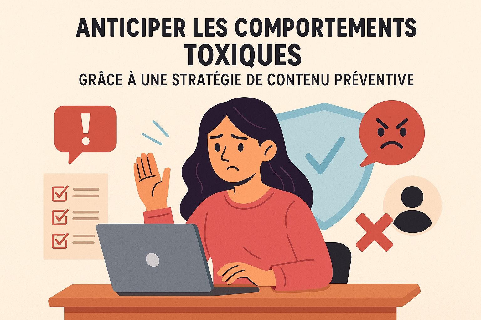 anticiper les comportements toxiques reseaux sociaux