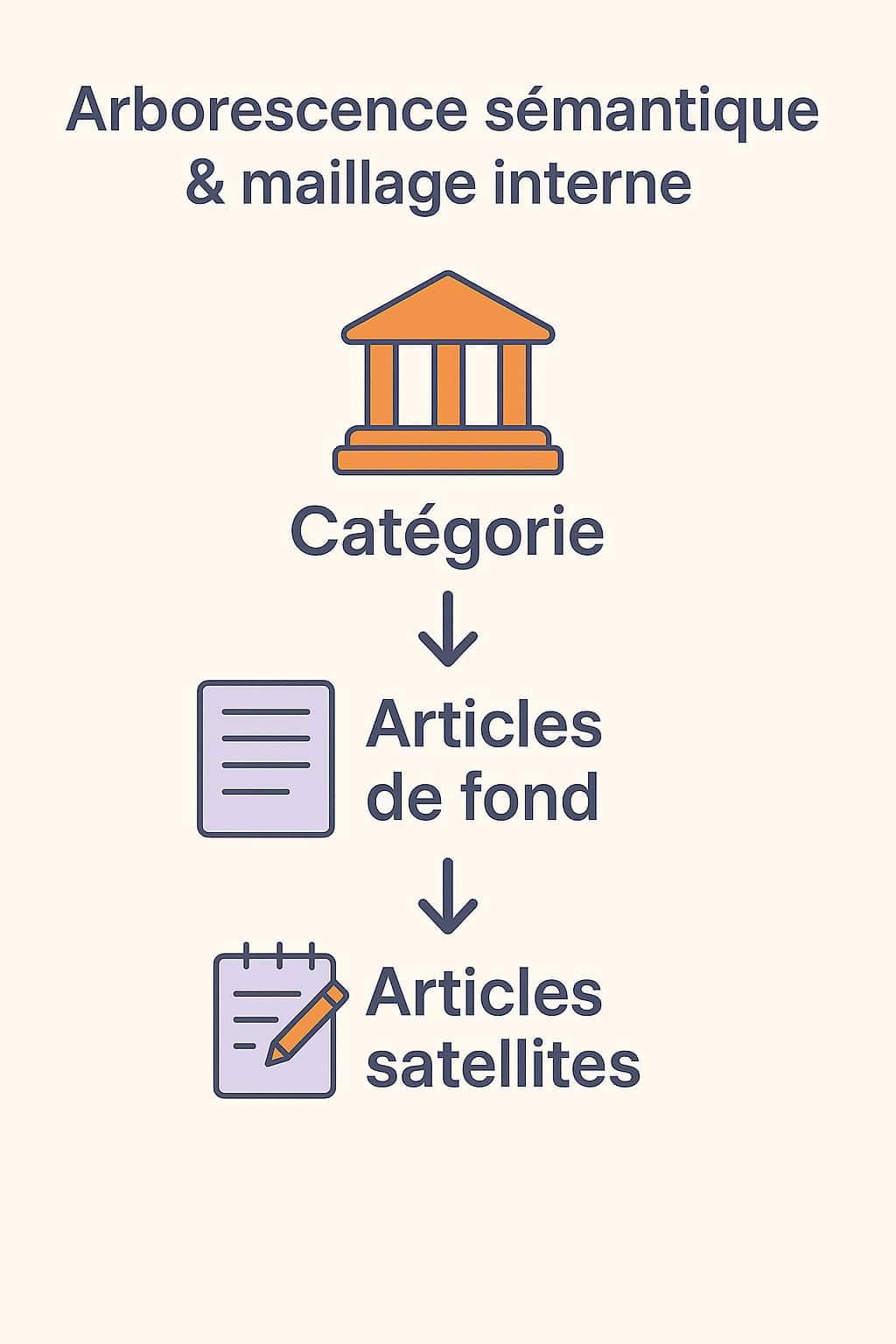 arborescence semantique et maillage interne