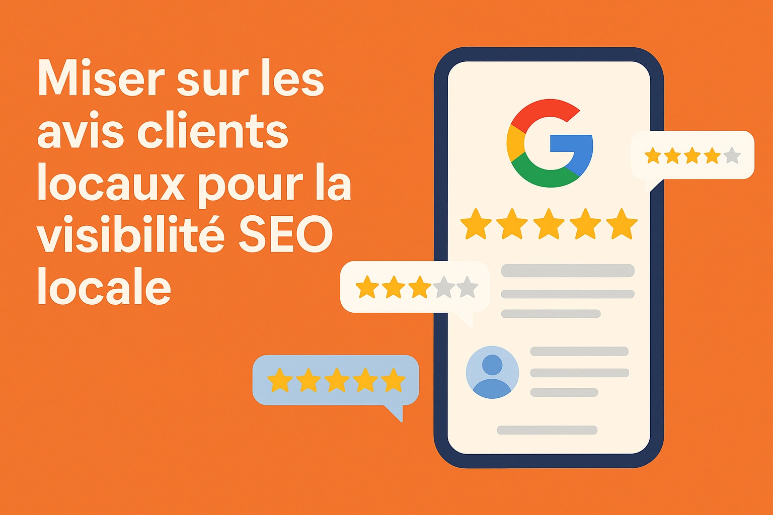 avis locaux visibilite SEO