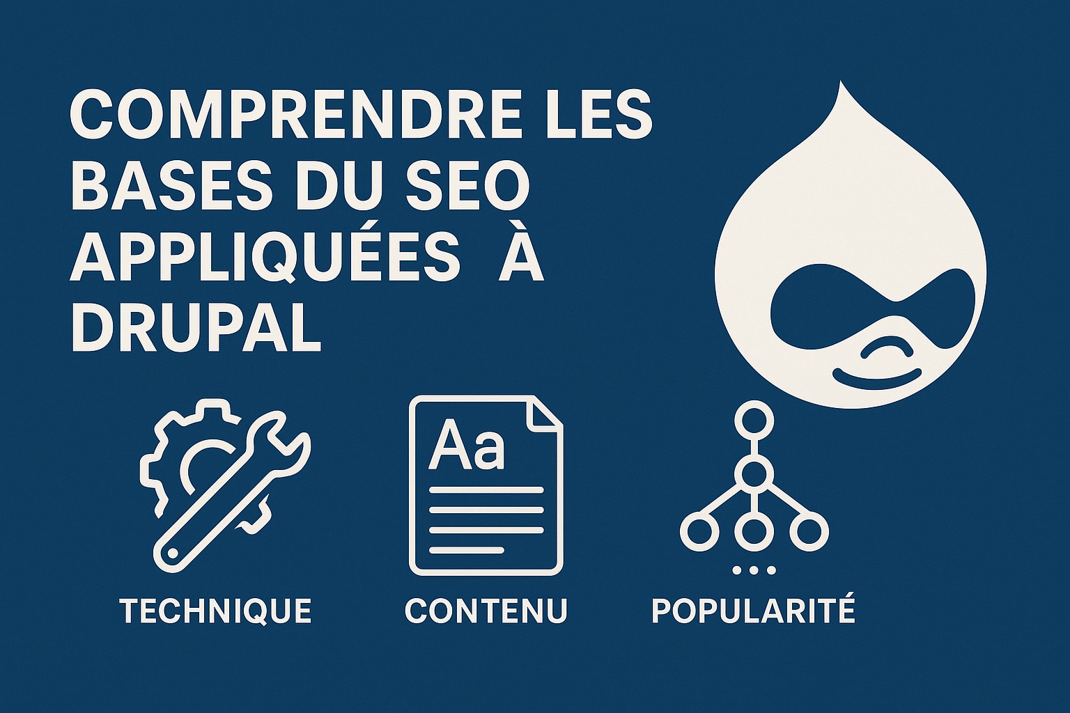 bases du seo sur drupal