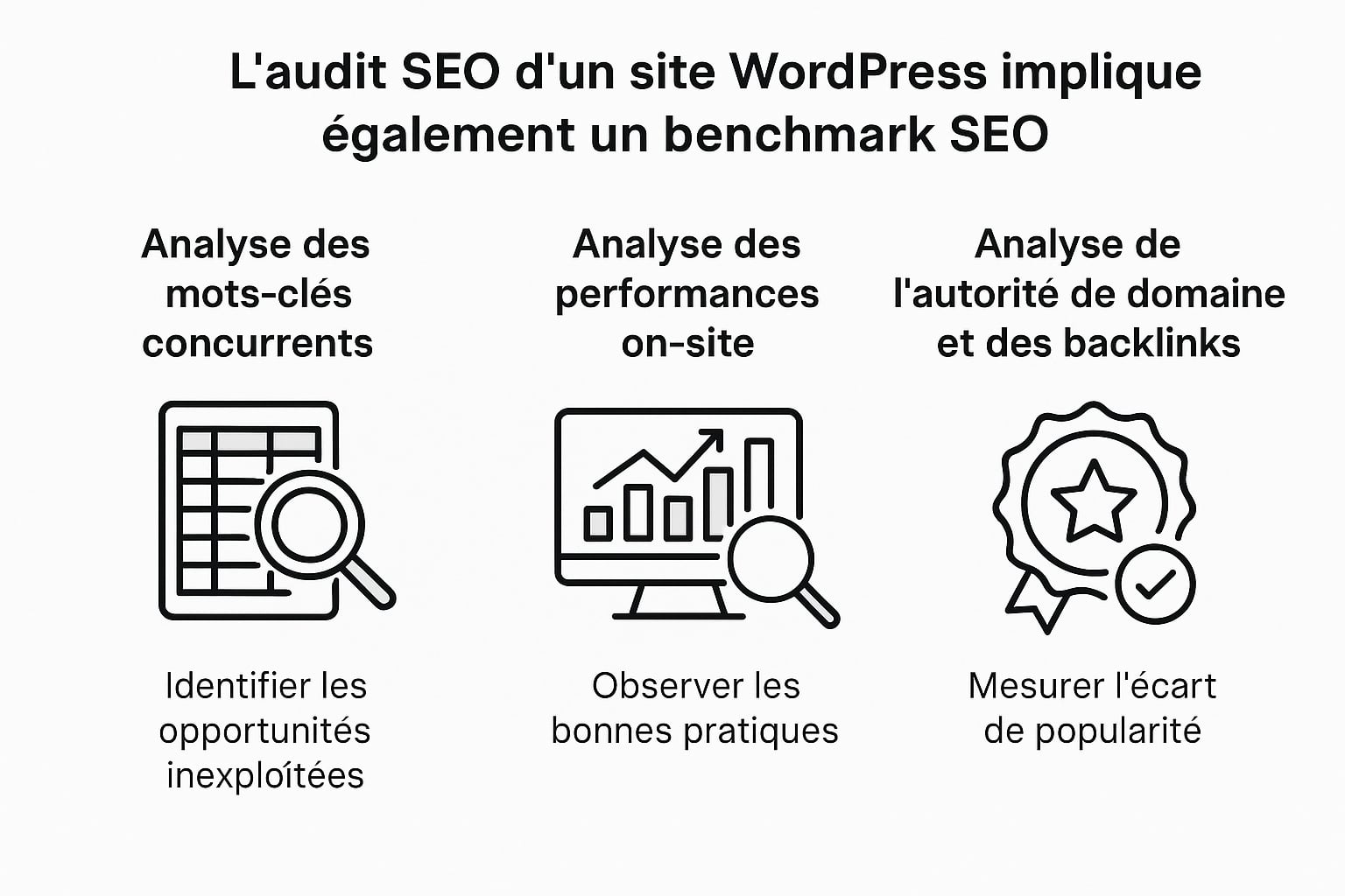 benchmark seo site WordPress