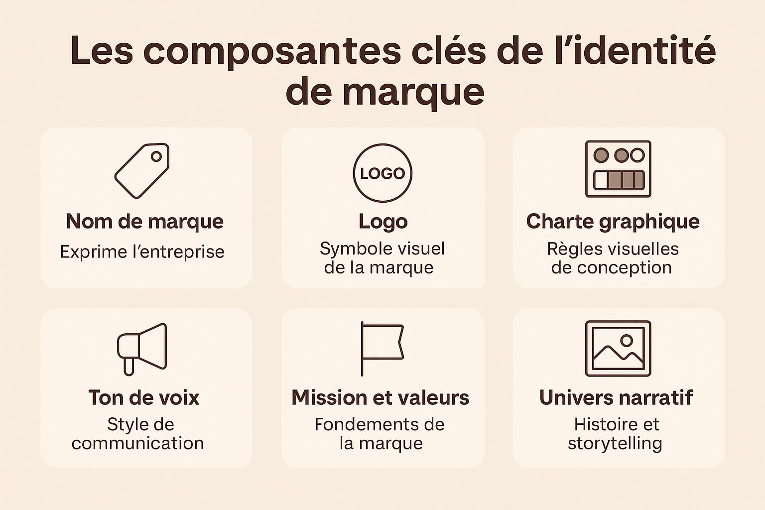 composition identite de marque