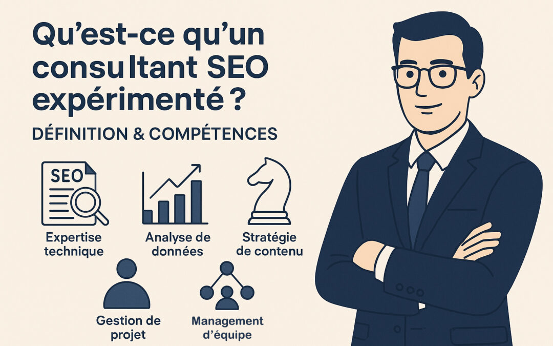 Qu&rsquo;est-ce qu&rsquo;un consultant SEO expérimenté ? Définition & compétences