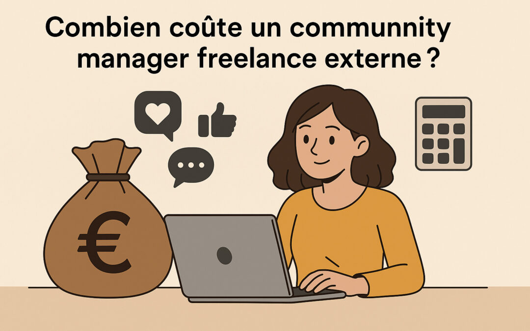 Combien coûte un community manager freelance externe ?