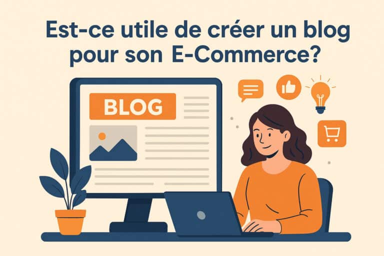 creer blog e commerce