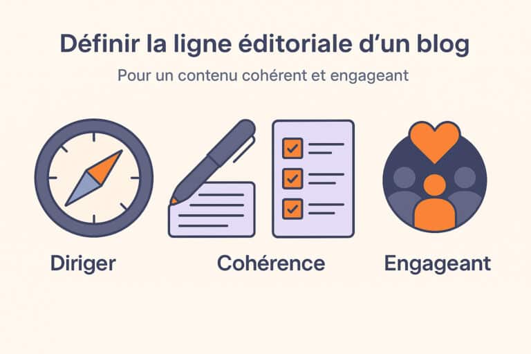 definition ligne editoriale blog