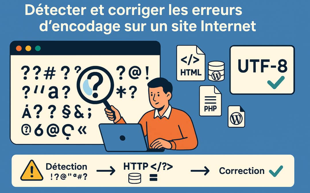 Comment détecter et corriger les erreurs d’encodage sur un site Internet
