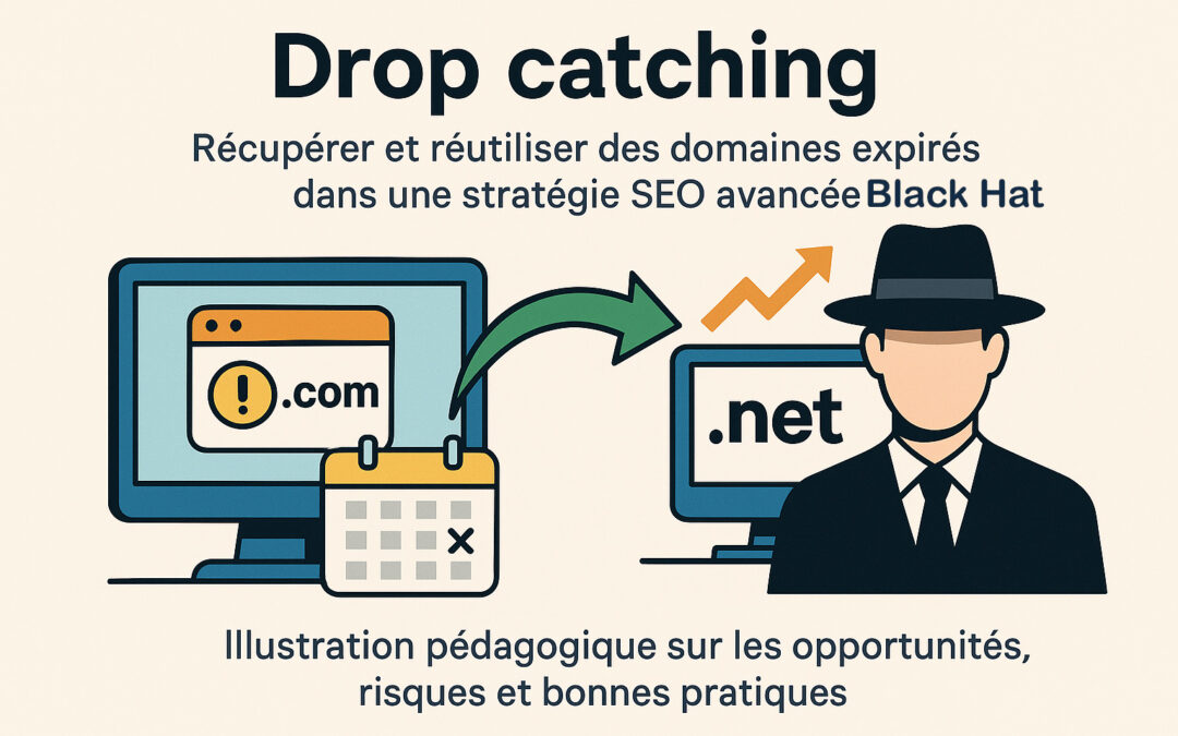 Drop catching : Exploiter les domaines expirés dans une stratégie black hat SEO