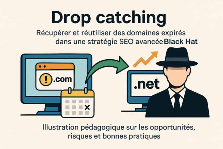 drop catching black hat SEO