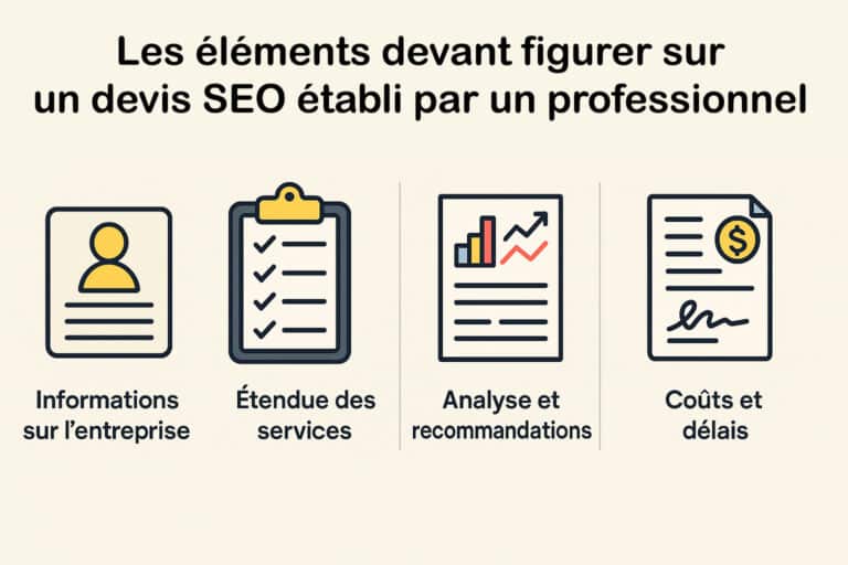 éléments devis seo professionnel