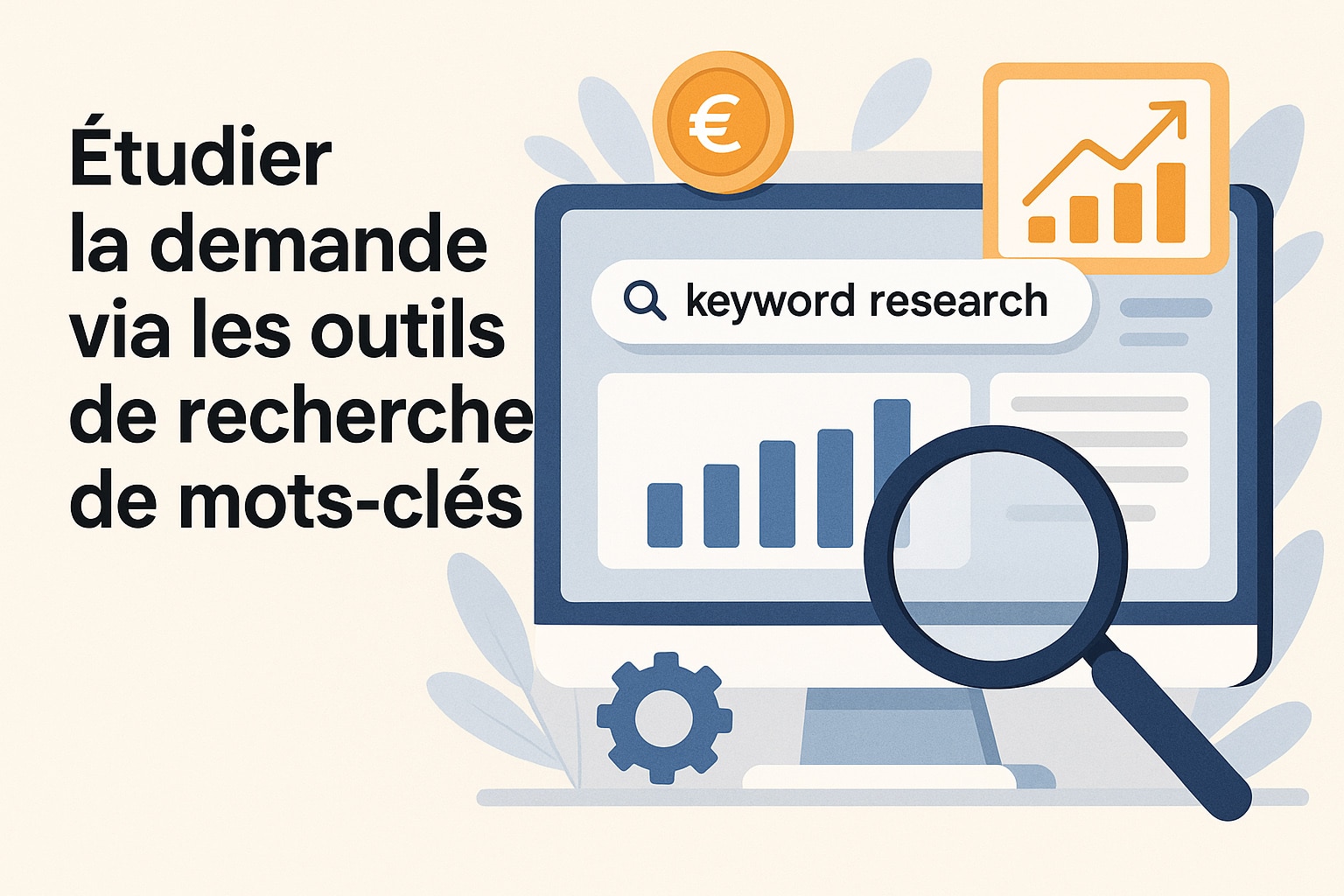 etudier avec des outils de recherche de mots clés