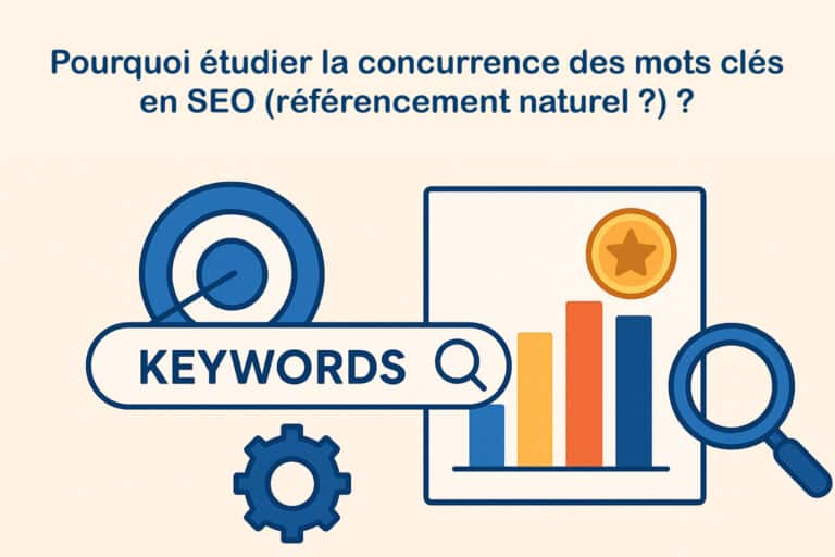étudier la concurrence desm ots clés en SEO
