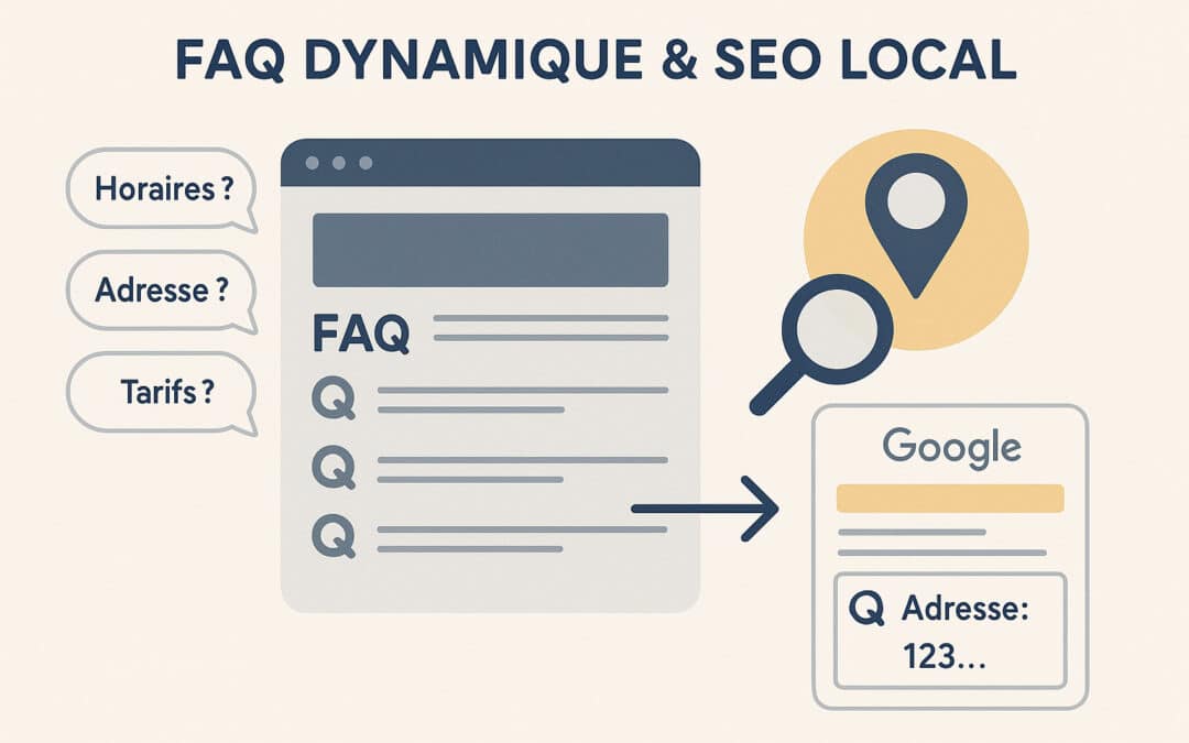 Comment créer une FAQ dynamique qui améliore le SEO local d’un site Web
