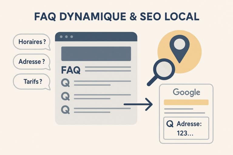 faq dynamique et seo local