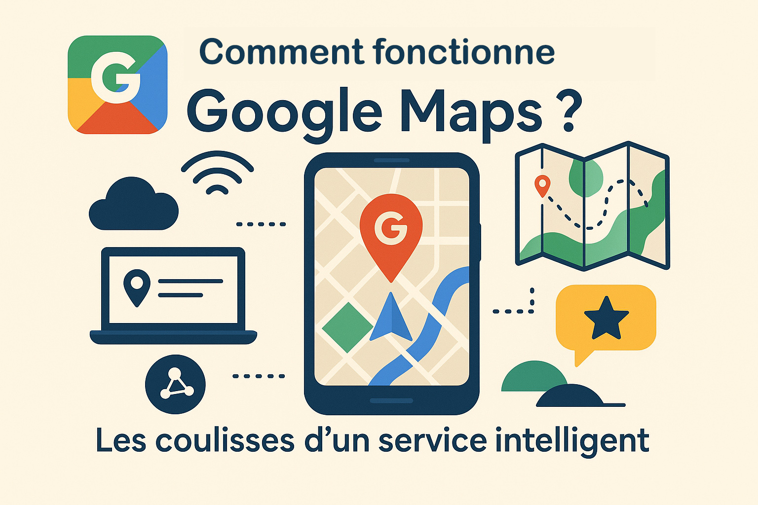 fonctionnement google maps