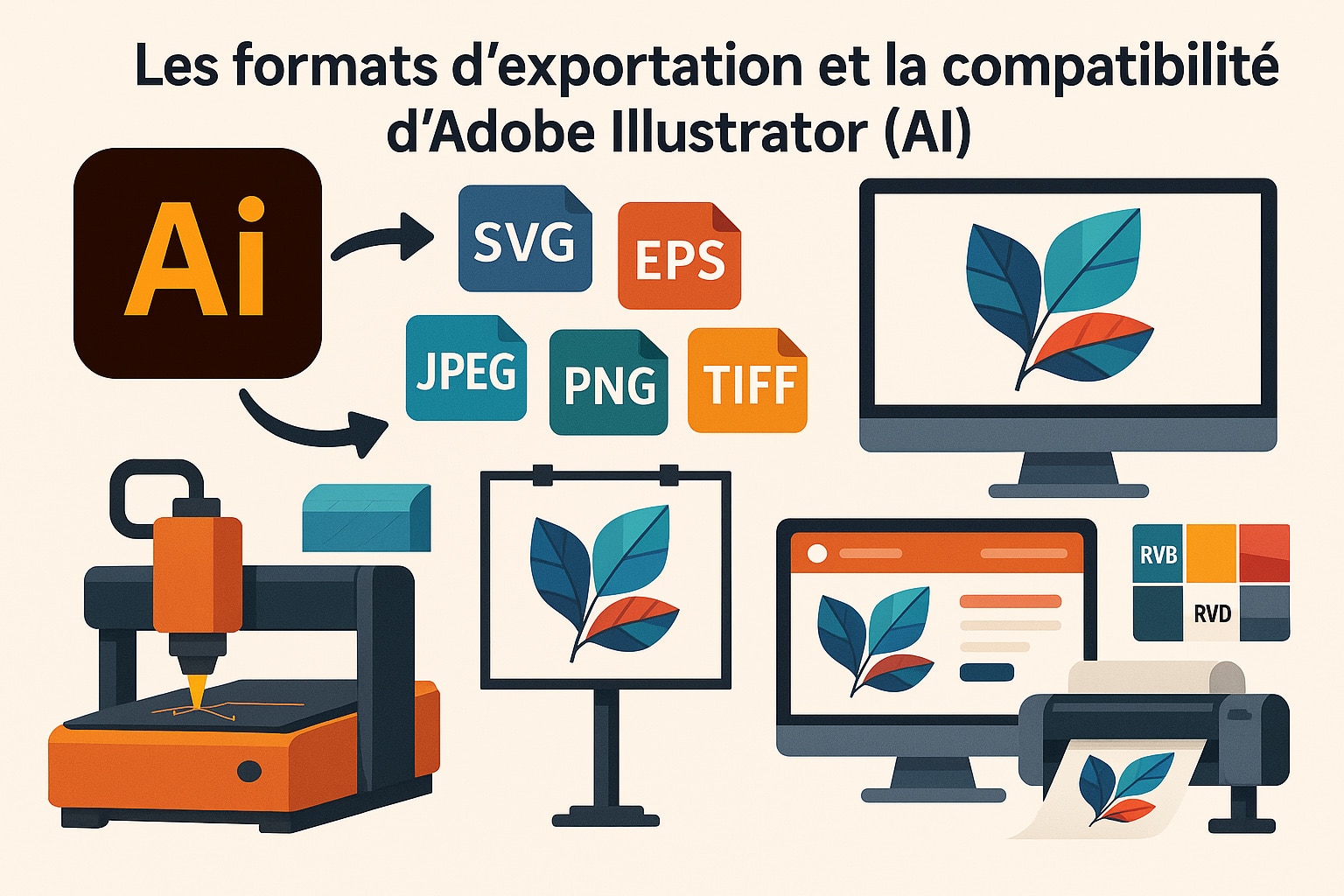 formats d exports et compatibilité adobe illustrator