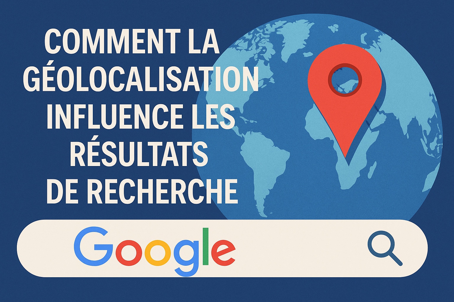 influence geolocalisation resultats de recherche google 