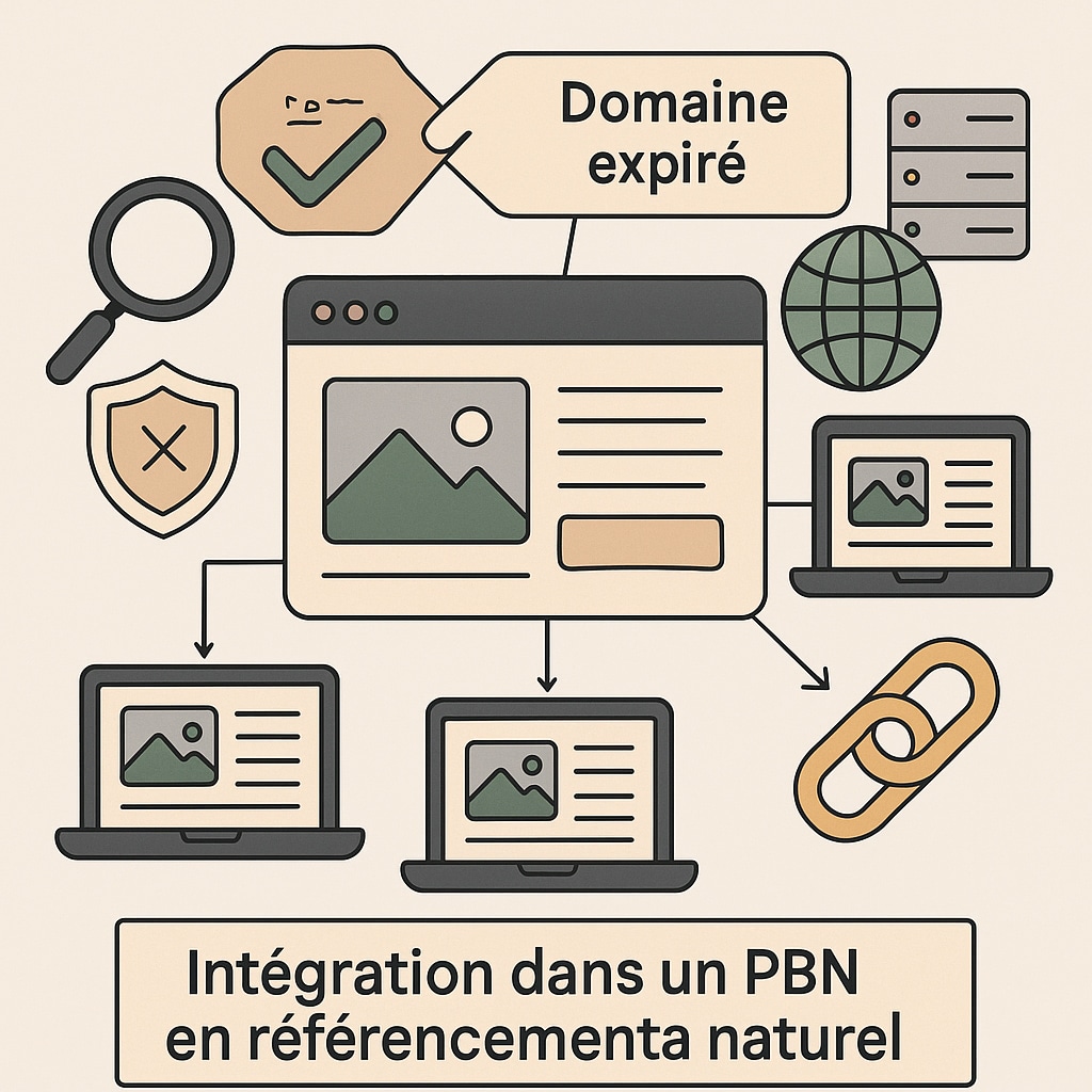 integration de domaines expirés dans un pbn SEO