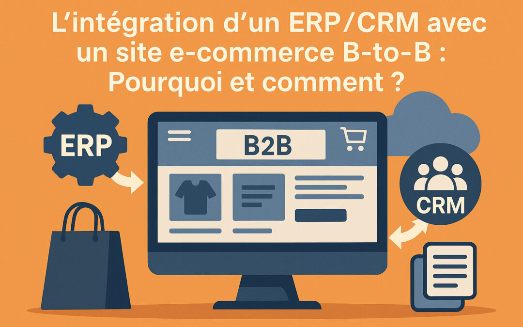 L’intégration d’un ERP/CRM avec un site e-commerce B-to-B : Pourquoi et comment ?