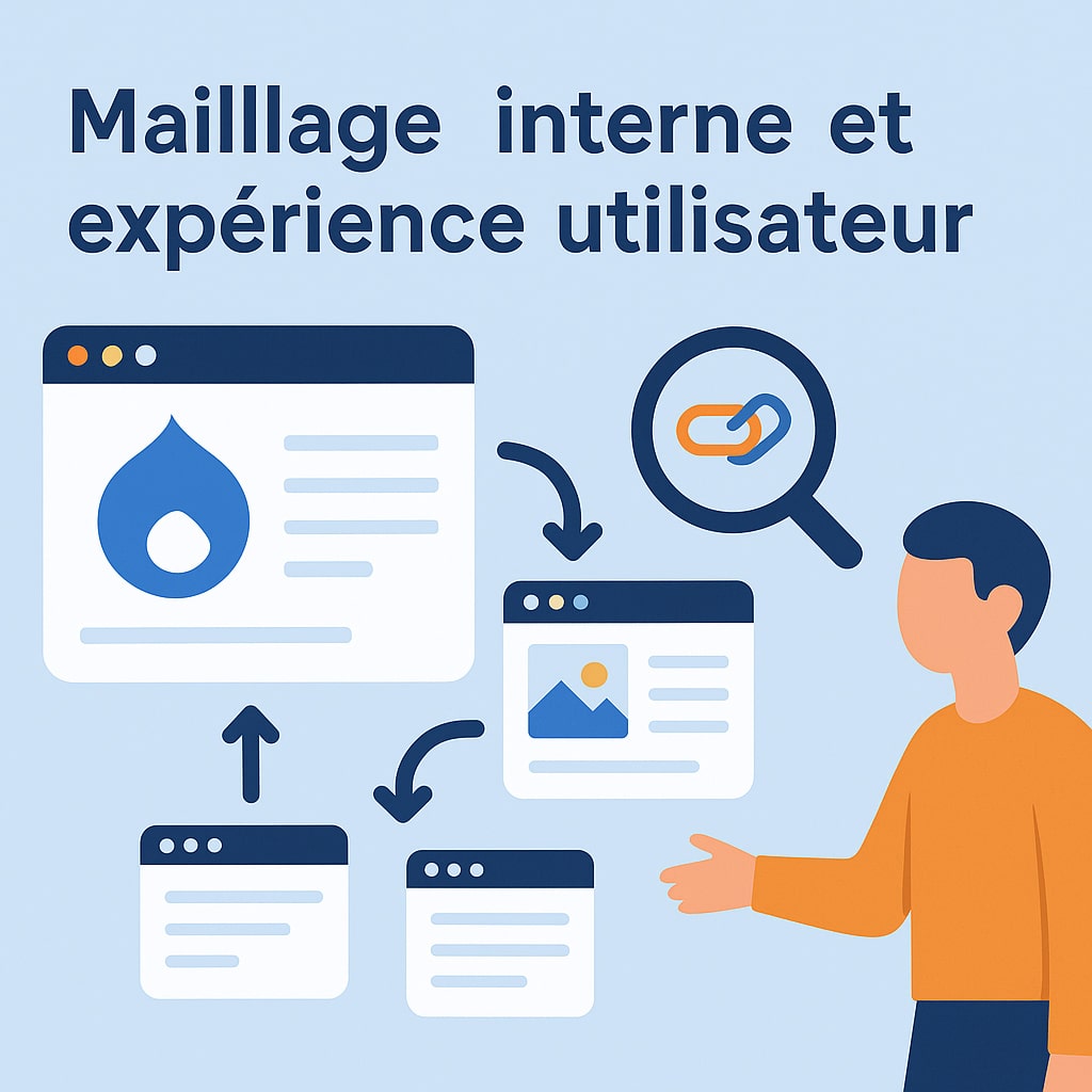 maillage intyerne et experience utilisateur Drupal