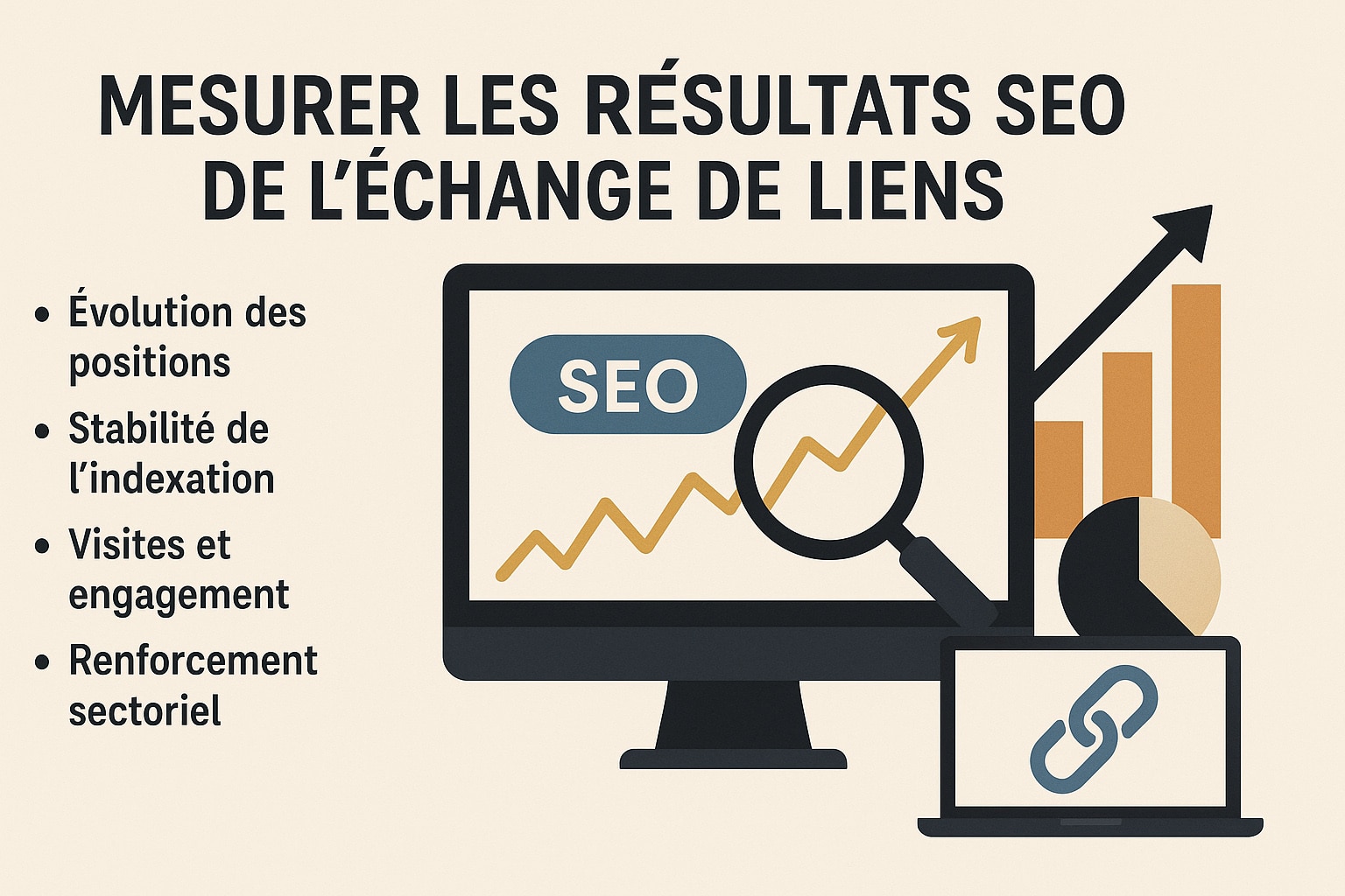 mesurer resulatats seo echange de liens