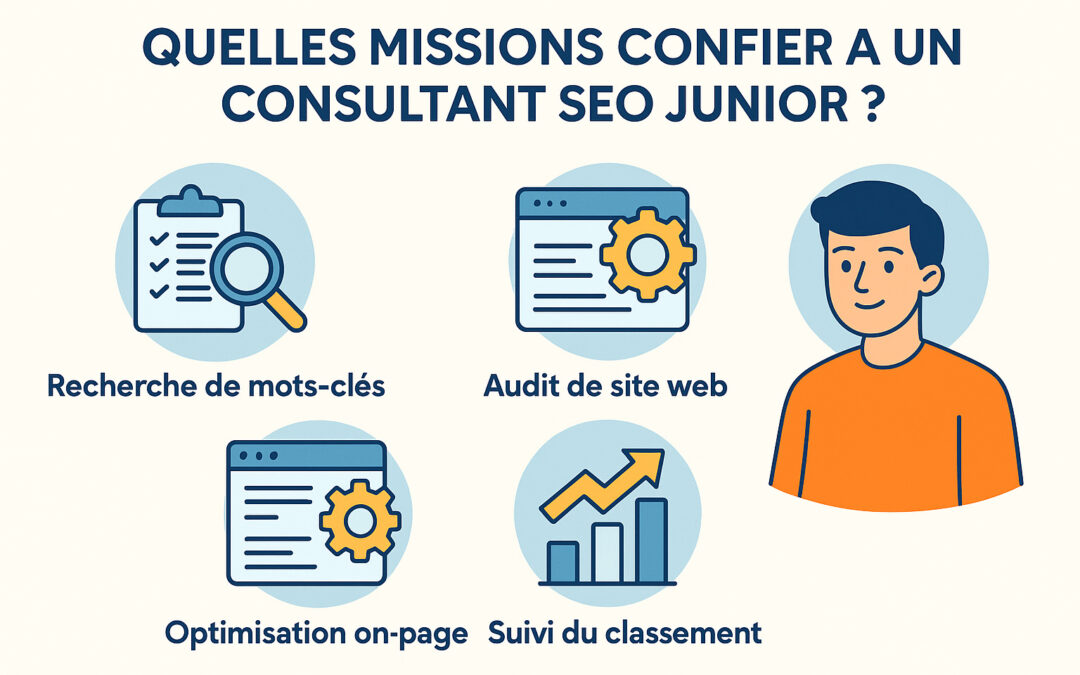 Quelles missions confier à un consultant SEO junior ?