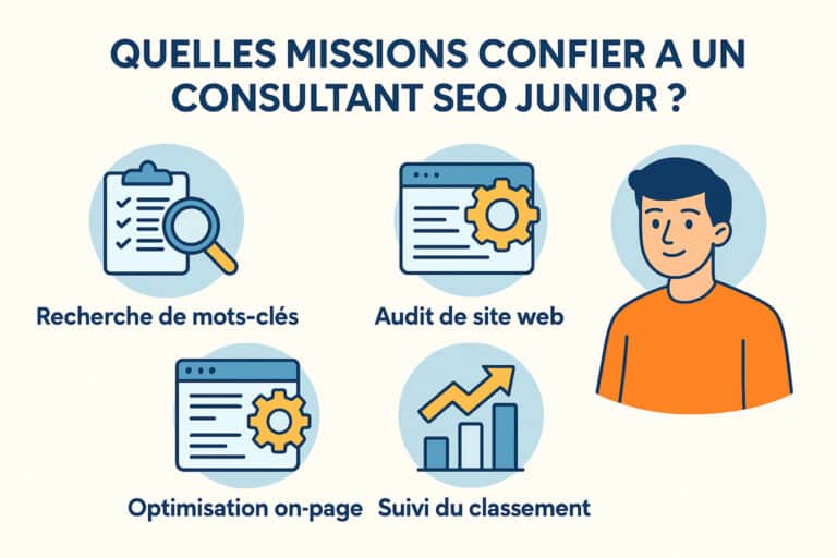 missions consultant SEO junior