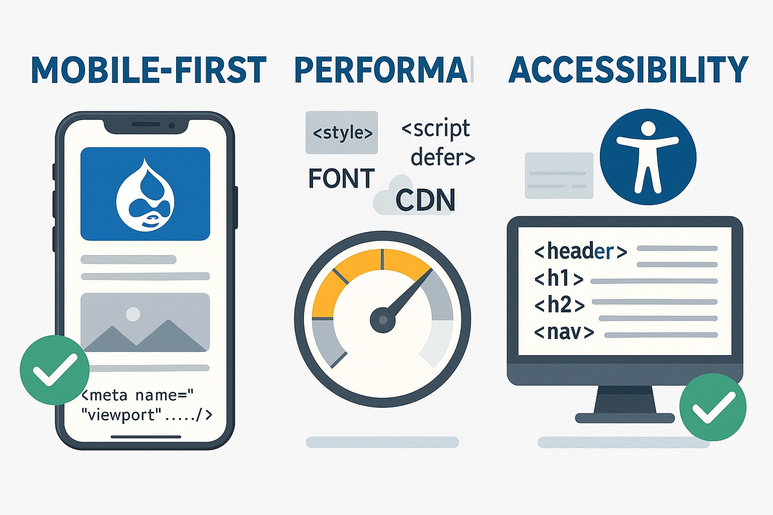 mobil first drupal