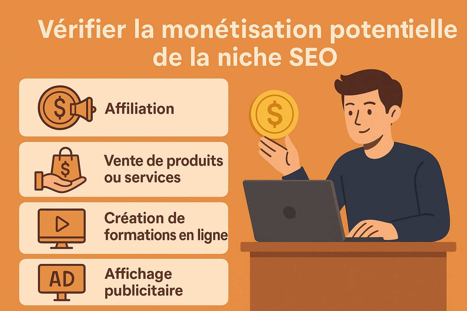 monetisation potentielle niche SEO