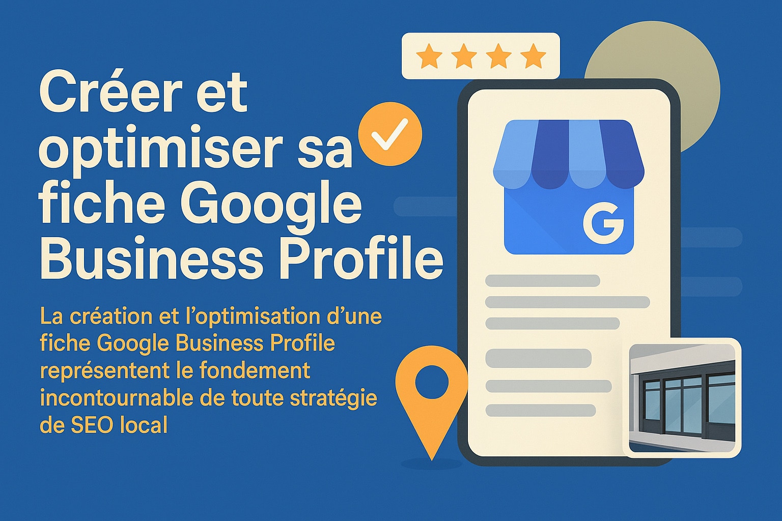optimiser fiche google business profil